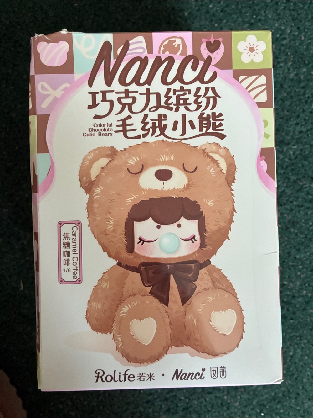 Nanci Chocolate Bear: Hazelnut Latte Plush - Picture 2 of 6